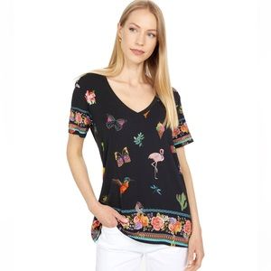 JOHNNY WAS ZOE FAVORITE TOP - SZ XL